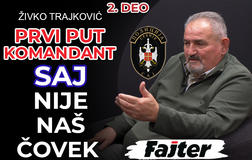 PRVI PUT DOBIJAMO KOMANDANTA KOJI NIJE PRIPADNIK SAJ